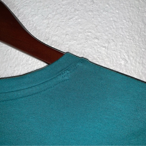Great Northwest green Long-sleeve Cotton T-shirt Sz L stretch loungewear cozy - Picture 10 of 12